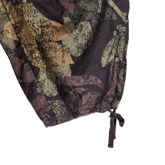 ANTHROPOLOGIE Pants Womens 26 Green Moss Ripley Utility Cropped Cargo Pants - Picture 4 of 10